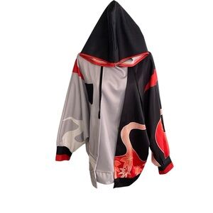 Unisex Genshin Impact Kaedehara Kazuha Hoodie  Cosplay Sweatshirt Size Medium